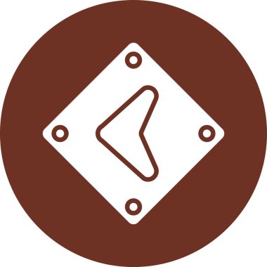 Modern oto tamir simgesinin vektör illüstrasyonu