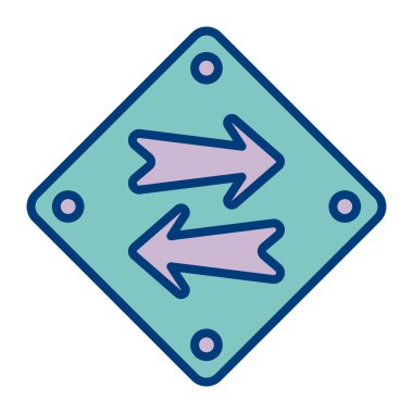 ok simgesi vektör illüstrasyonu