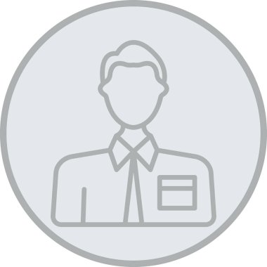 İş ve finans simgesinin vektör illüstrasyonu