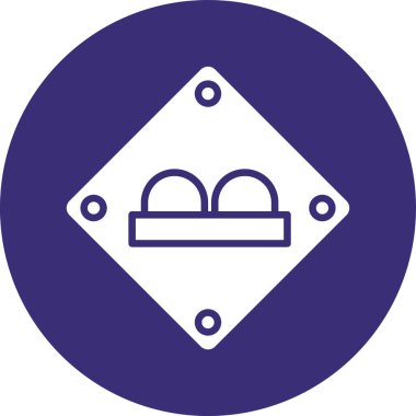 Modern eğitim ikonunun vektör illüstrasyonu