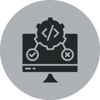 seo modern simgesinin vektör illüstrasyonu