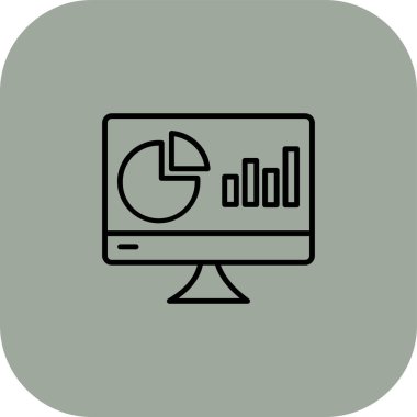 seo modern simgesinin vektör illüstrasyonu