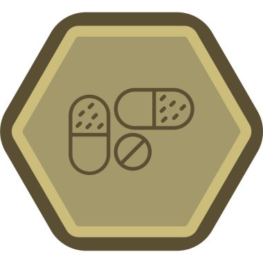 eczane simge vektör çizim