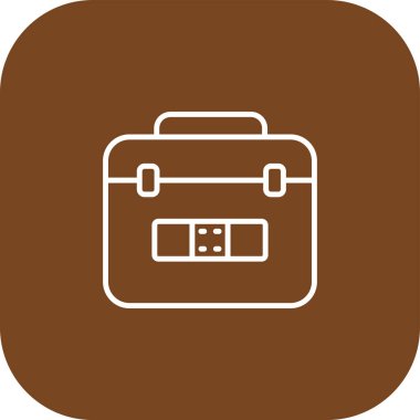 Cüzdan ikonu. düz dizayn biçimi 10