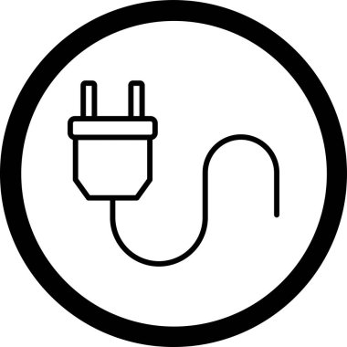 Fiş. Web simgesi basit illüstrasyon