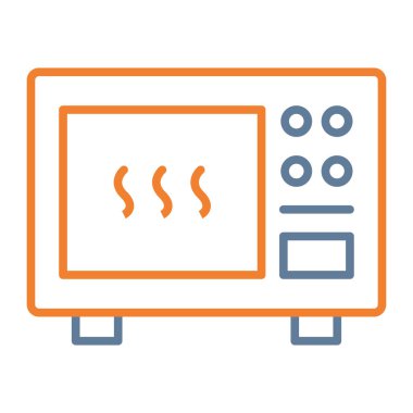 Fırın simge vektör çizim