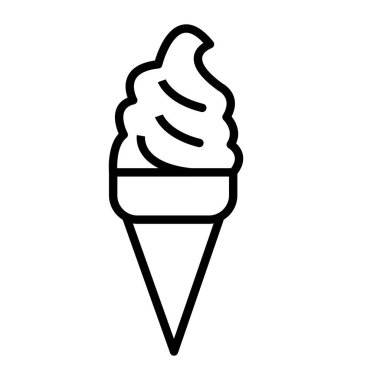 krema ikonu, taslak tarzı