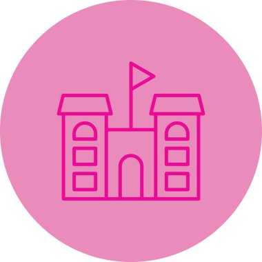 vektör şehir ışıkları simgesi