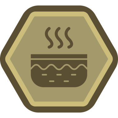 Gıda simgesinin vektör illüstrasyonu