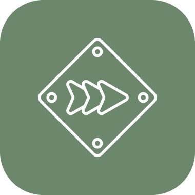 Modern simgenin vektör illüstrasyon tasarımı