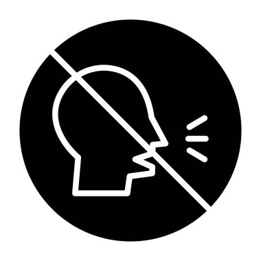 Bir insan simgesinin vektör illüstrasyonu