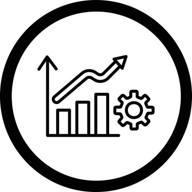 Grafik. Web simgesi basit illüstrasyon