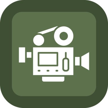kamera kamera video simgesi - taslak biçimi