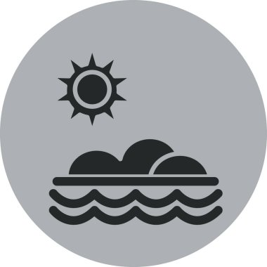 Hava simgesinin vektör illüstrasyonu