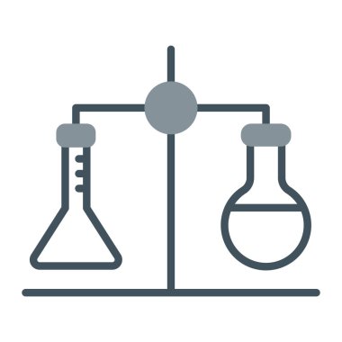 lab deney vektör çizgisi simgesi, dış hat vektör simgesi, düzenlenebilir doğrusal