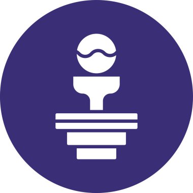 Modern b 'nin vektör illüstrasyonu eksik simgesi