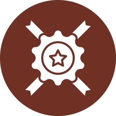 Yıldız simgesi. vektör illüstrasyonu