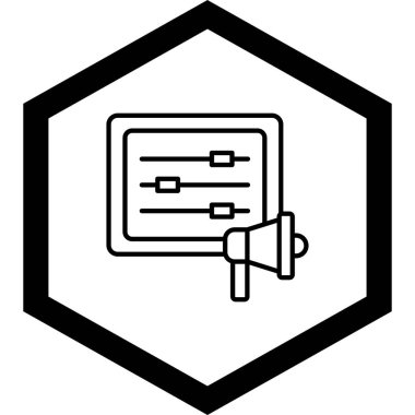 Seo simgesinin vektör illüstrasyonu