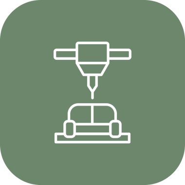 Modern b 'nin vektör illüstrasyonu eksik simgesi