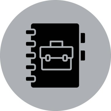 Dizin simgesinin vektör illüstrasyonu