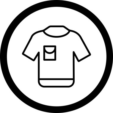 Modern b 'nin vektör illüstrasyonu t-shirt simgesinden yoksun