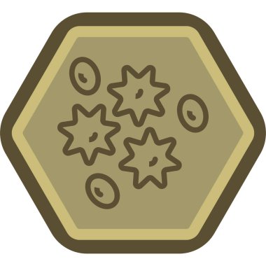 Bozuk para. Web simgesi basit illüstrasyon