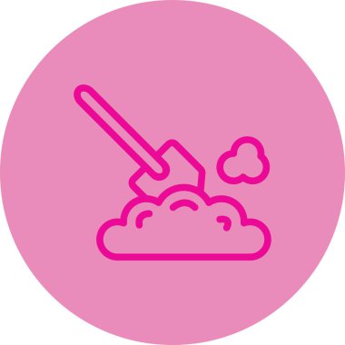 Modern simgenin vektör illüstrasyonu