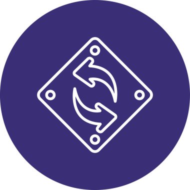 seo modern simgesinin vektör illüstrasyonu