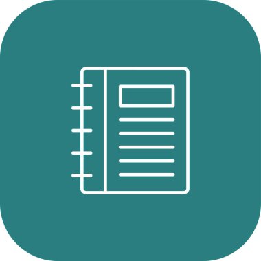 Modern simgenin vektör illüstrasyonu