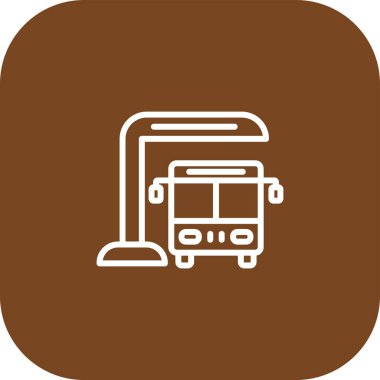 Modern oto tamir simgesinin vektör illüstrasyonu