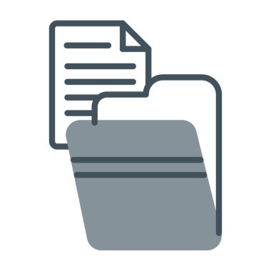 belge simgesi vektörü web ve mobil uygulama tasarımınız için beyaz arkaplanda izole edildi, dosya logosu kavramı