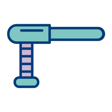 İnşaat aleti. Web simgesi basit illüstrasyon