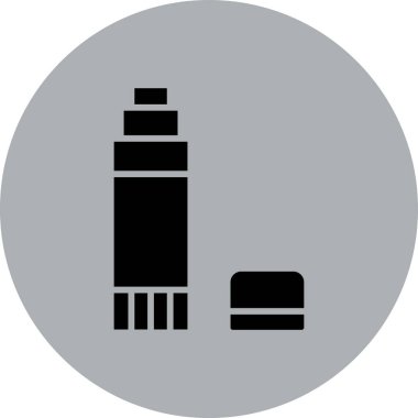 Bir sprey simgesinin vektör illüstrasyonu