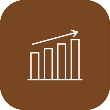 İş ve finans simgesinin vektör illüstrasyonu