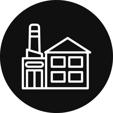 Yapı simgesinin vektör illüstrasyonu