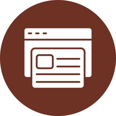 seo modern simgesinin vektör illüstrasyonu