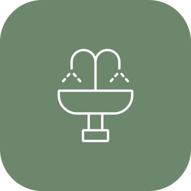 vektör musluk simgesi illüstrasyonu