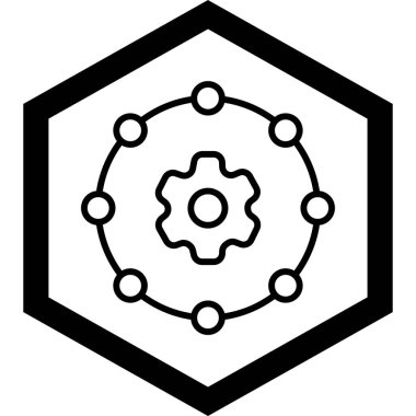 seo ve pazarlama simgesinin vektör illüstrasyonu