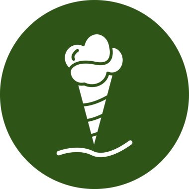 dondurma vektör simgesi