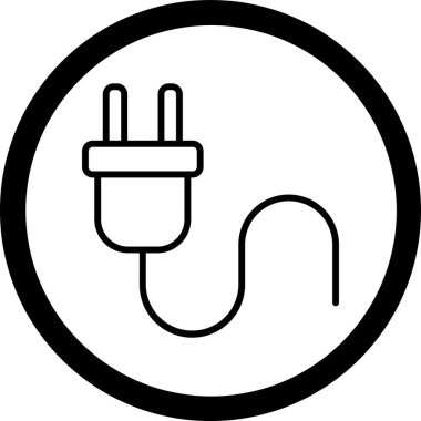 Fiş. Web simgesi basit illüstrasyon