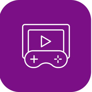 Oyun Denetleyici simgesi vektör illüstrasyon tasarımı