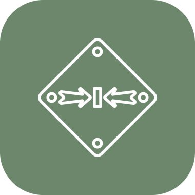 ok simgesi vektör illüstrasyonu