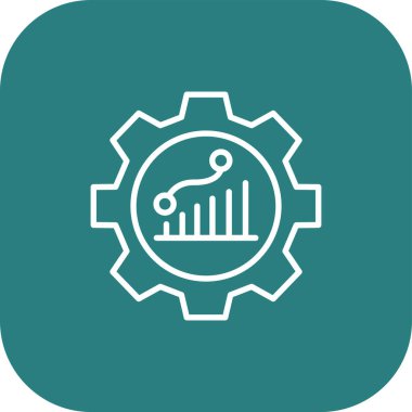 seo modern simgesinin vektör illüstrasyonu