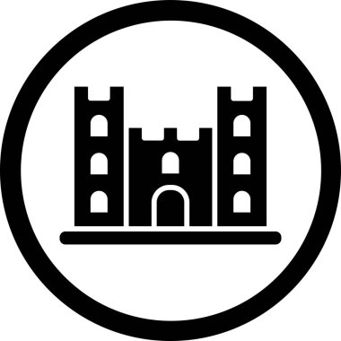 Köprü simgesi vektör illüstrasyonu