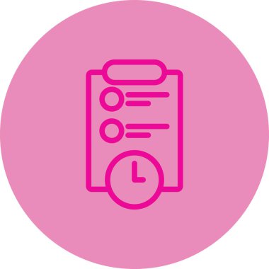 Takvim simgesinin vektör illüstrasyonu