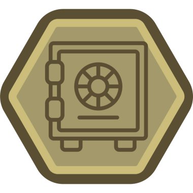 Modern otomatik simgenin vektör illüstrasyonu