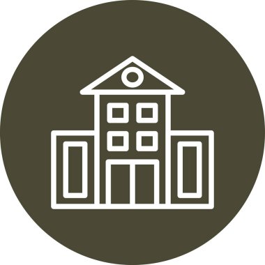 Yapı simgesinin vektör illüstrasyonu