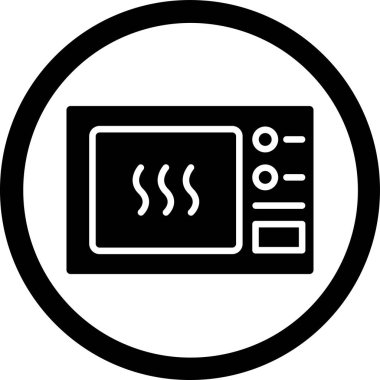 Fırın simge vektör çizim