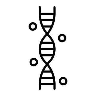 Vektör olarak DNA simgesi. Logotype