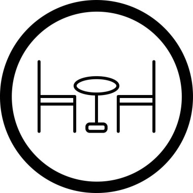 Modern b 'nin vektör illüstrasyonu eksik simgesi